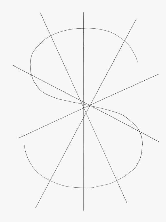 Claude Closky, ‘Without E, S, Y, L,’ 2018, black ballpoint pen on paper, 40 x 30 cm.
